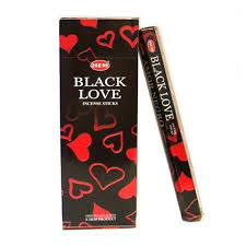 HEM Black Love Incense 20ct