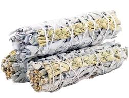 White Sage with Sweetgrass